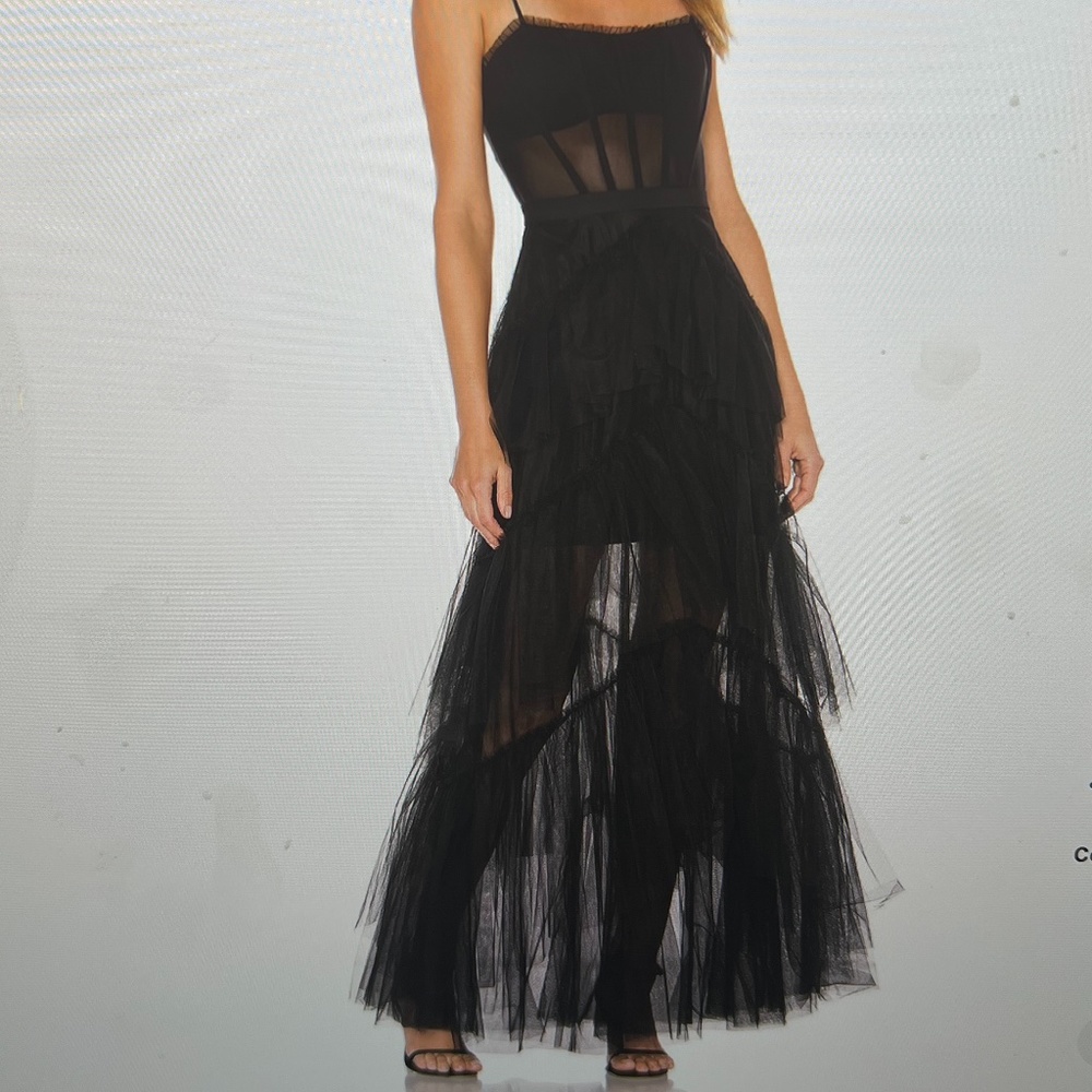 BCBG Formal Dress Black _ Worn Once Perfect Condition